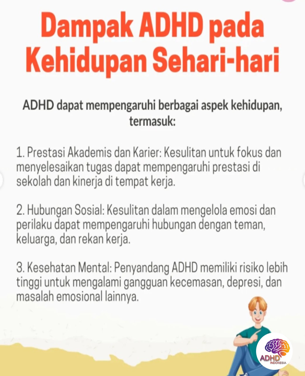 ADHD dan Hubungan Sosial Anak di Lingkungan Sekolah di Kota Batu