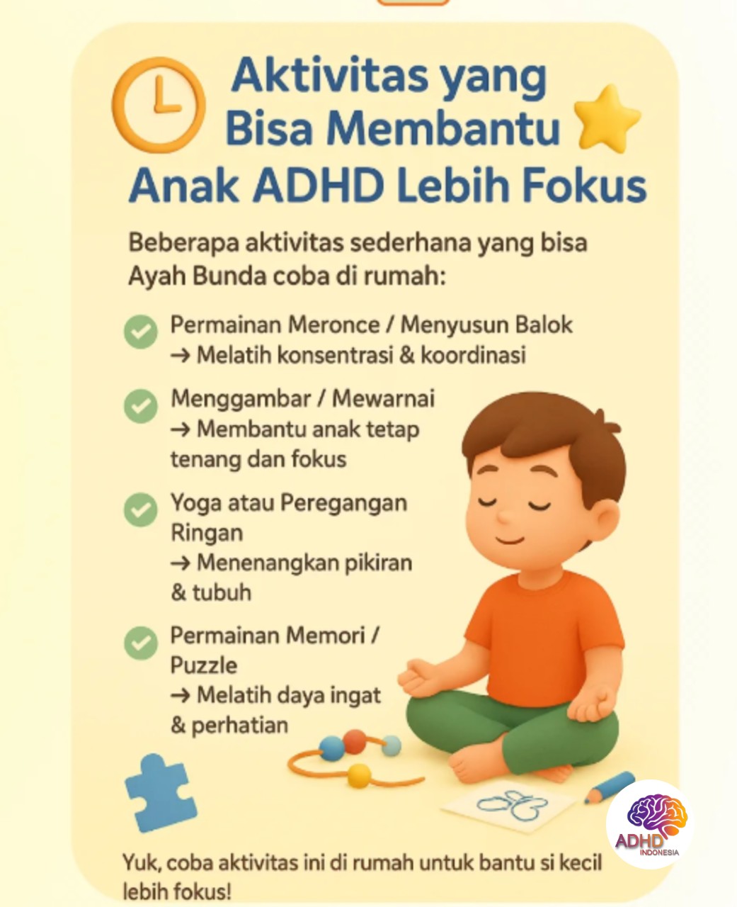 Pendekatan Edukatif yang Tepat untuk Anak ADHD di Kota Batu