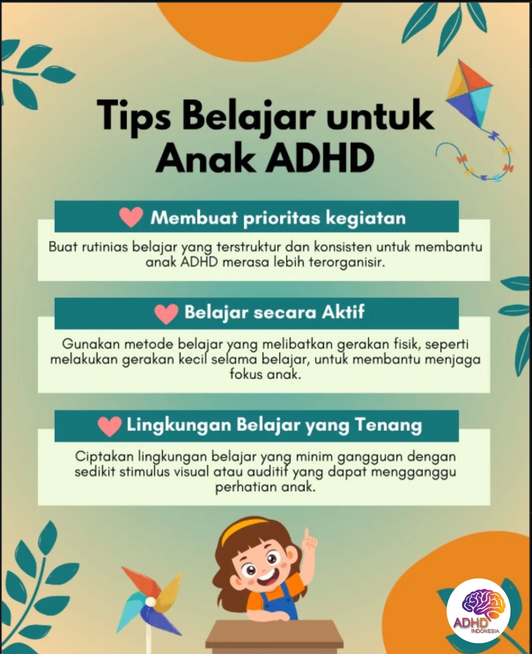 Strategi Belajar yang Cocok untuk Anak ADHD di Kota Batu